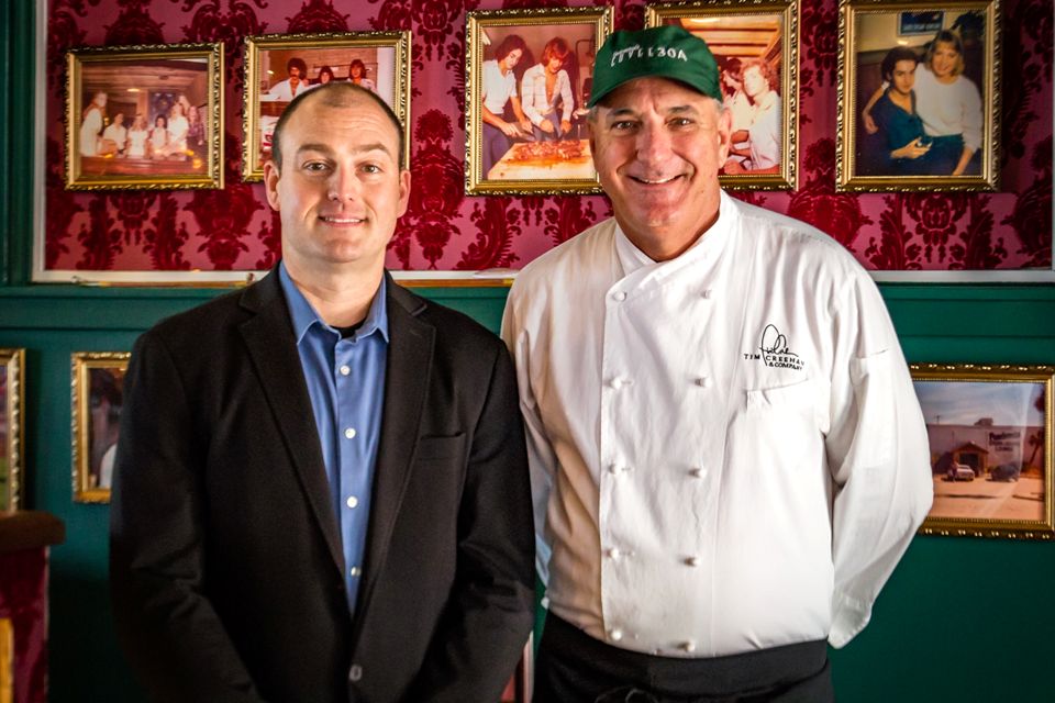 General Manager Sal Montalto and Owner Chef Tim Creehan